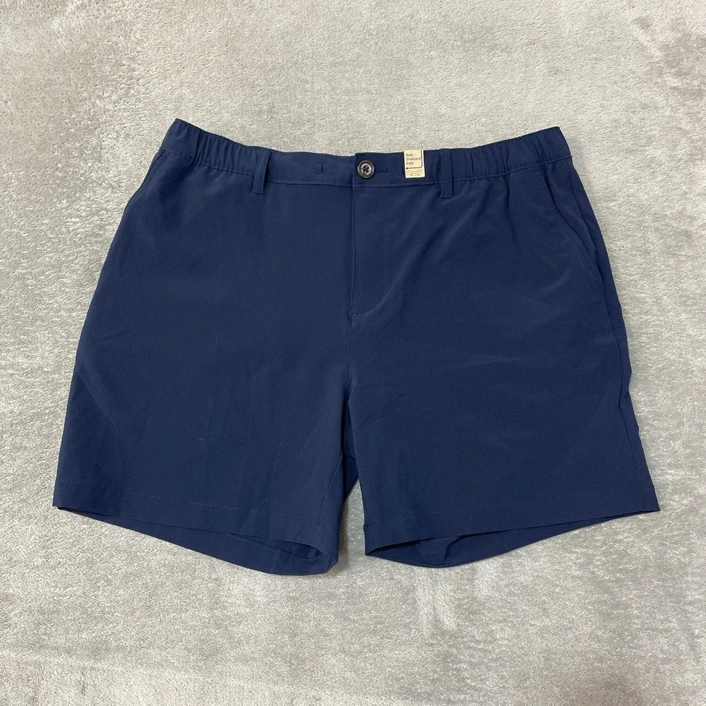 NWT Chubbies Everywear Shorts Men's XL Navy Blue 6 Inseam Casual